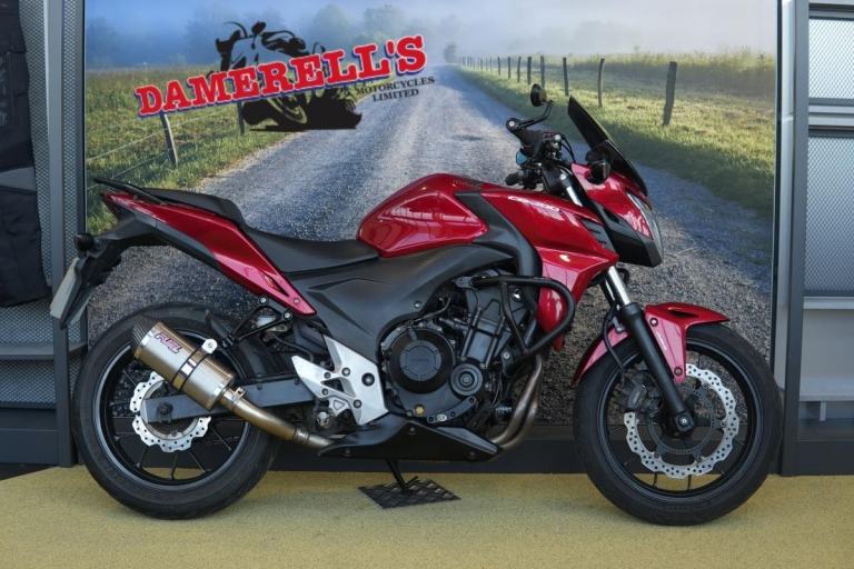 2013 HONDA CB500F RED MOTORCYCLE