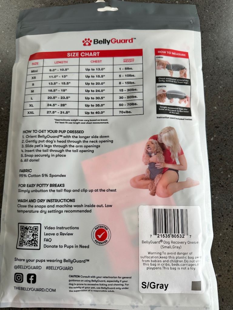 BellyGuard to protect a surgical operation.