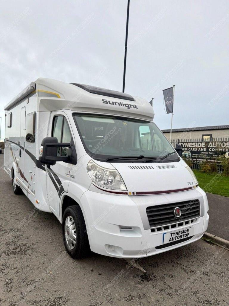 2014 64 FIAT DUCATO SUNLIGHT T67 5 BERTH MOTORHOME  DIESEL