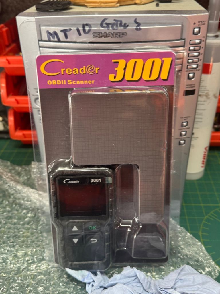 Yamaha MT10 OBD scanner 