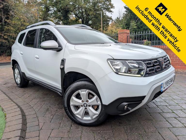 2019 Dacia Duster 1.3 TCe 130 Comfort *1 Owner, FDSH & MOT 08/26* HATCHBACK Petrol Manual