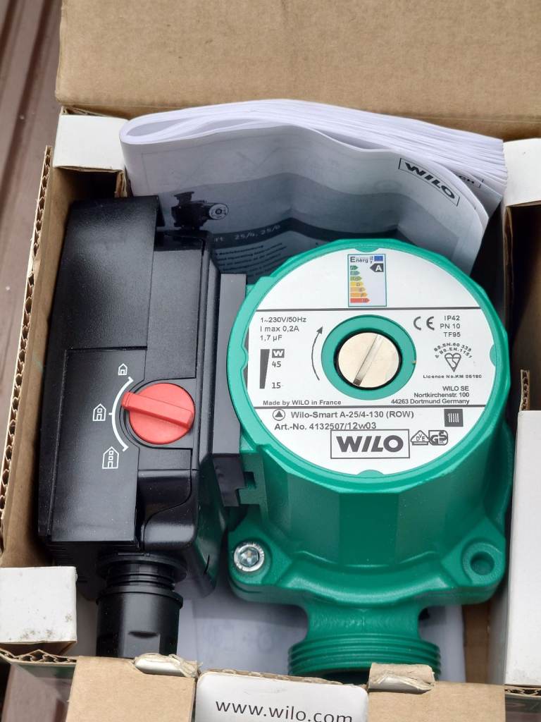  Unused Wilo central heating pump 