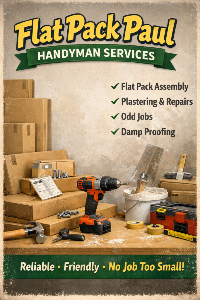 Flat Pack Paul – No Stress, No Mess
