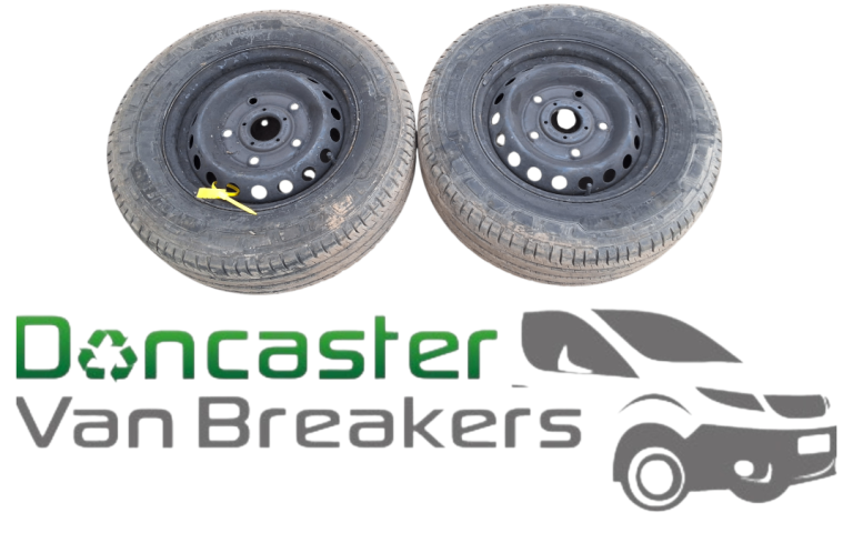 FORD TRANSIT CUSTOM 2021 PAIR OF WHEELS+TYRES WITH MATCHING MICHELIN 215/65/16C YEAR 24