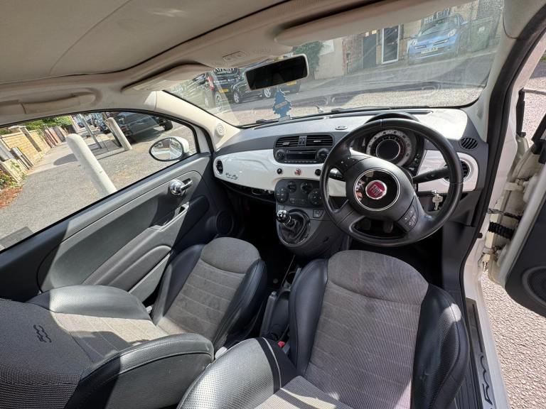 Fiat, 500, Convertible, 2012, Manual, 1242 (cc), 3 doors