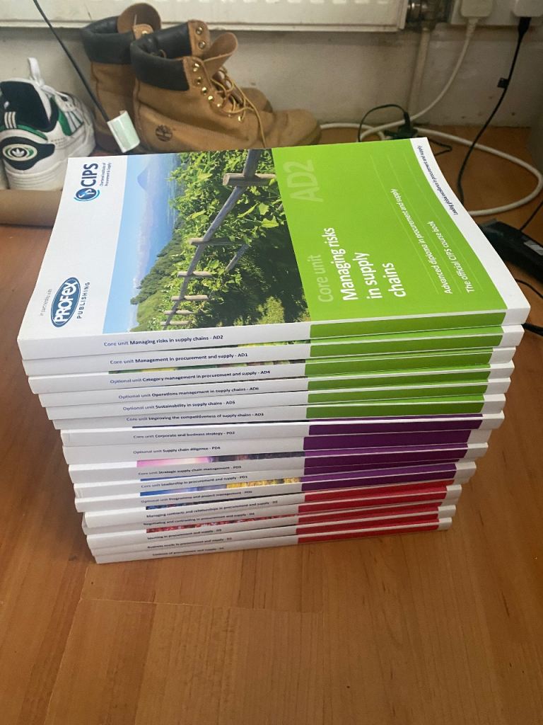 Complete set of CIPS Books old 2018 syllabus