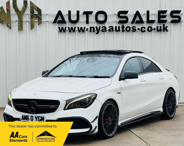 MERCEDES-BENZ CLA 2.0 CLA45 AMG Coupe SpdS DCT 4MATIC Euro 6 (s/s) 4dr 2016