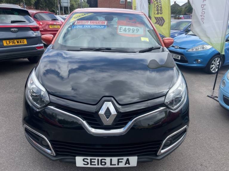 2016 16 RENAULT CAPTUR 1.5 DCI ENERGY DYNAMIQUE NAV SUV 5DR DIESEL MANUAL EURO 6