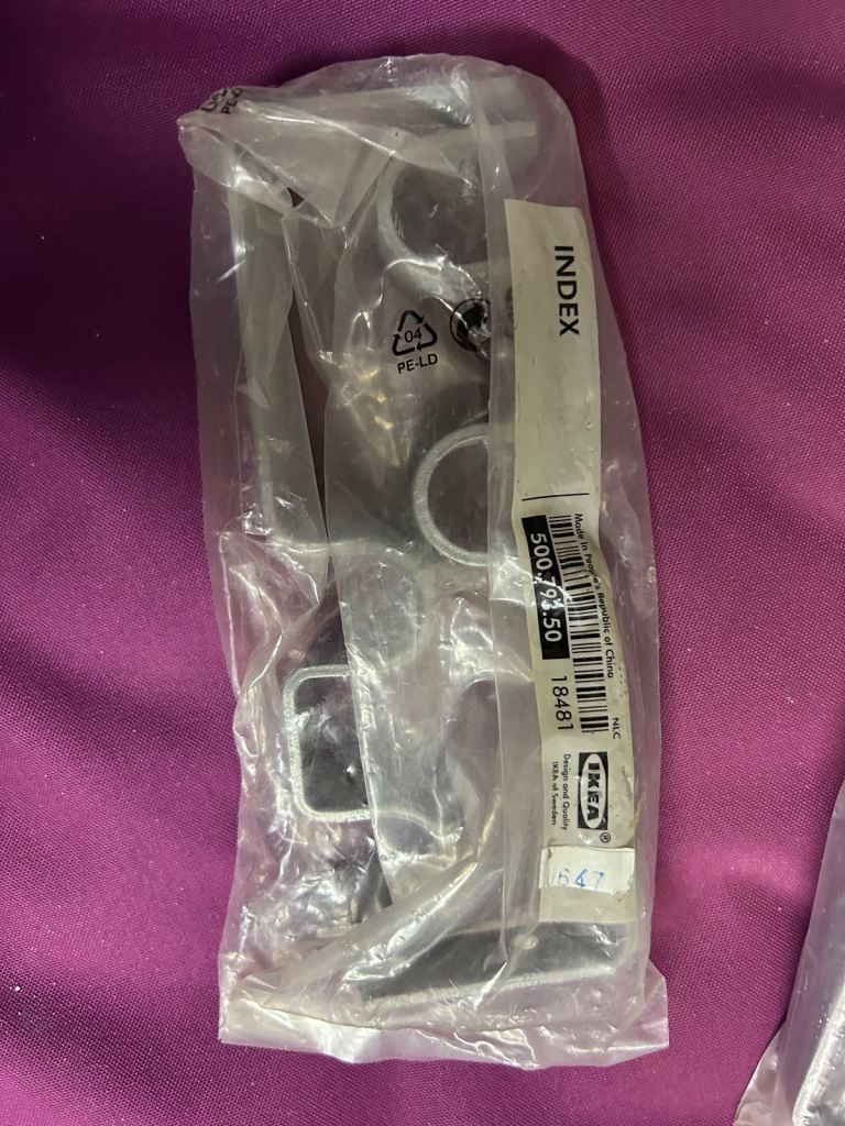 IKEA Index Curtain Brackets