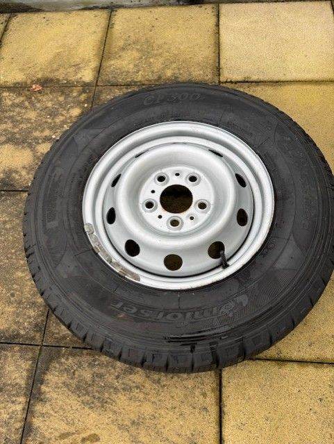 16" Fiat Ducato, Peugeot Boxer Steel Wheel & New Tyre