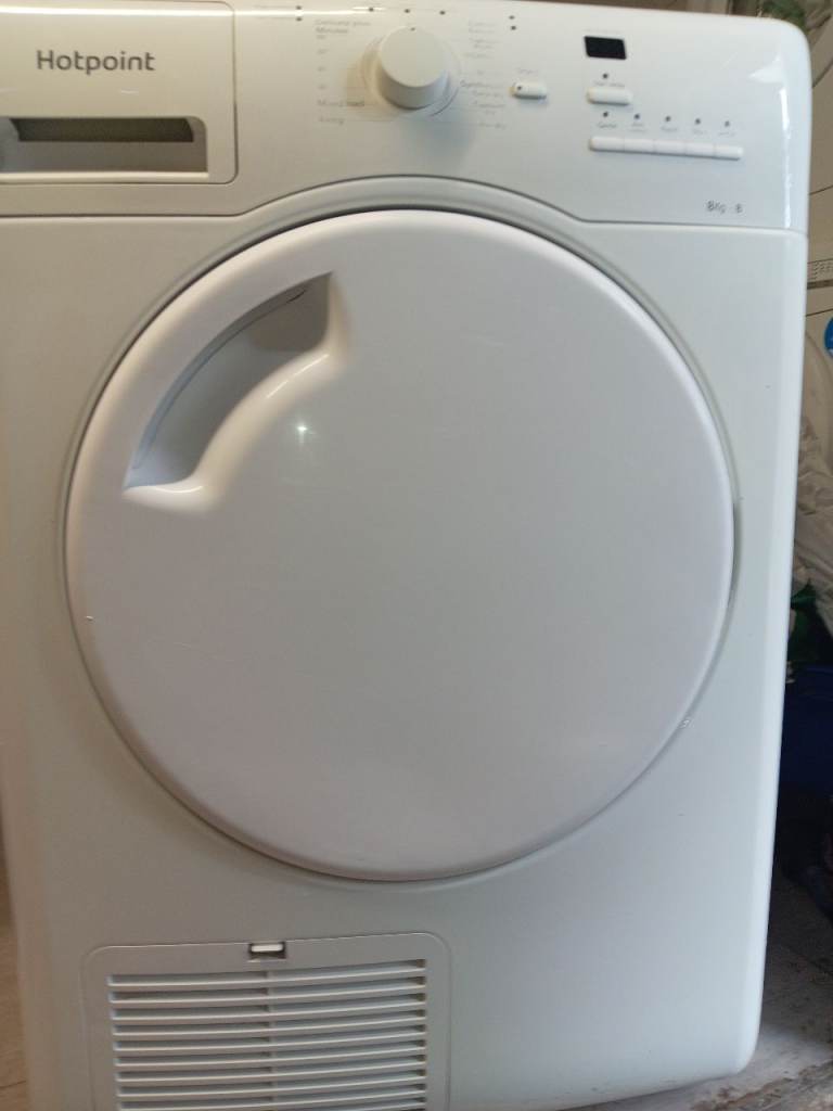 Hotpoint condenser dryer 8kg 