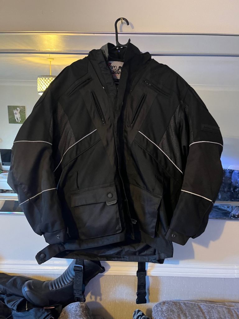 🏍️ Frank Thomas AquaPore Advanced — XXL, 2-in-1 Motorbike Jacket