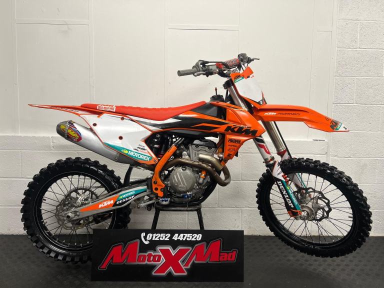 2016 KTM SXF 350 4 Stroke Motocross bike with warranty 