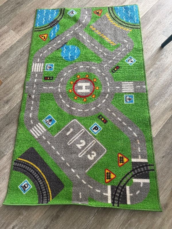IKEA Lillabo roads children play rug 