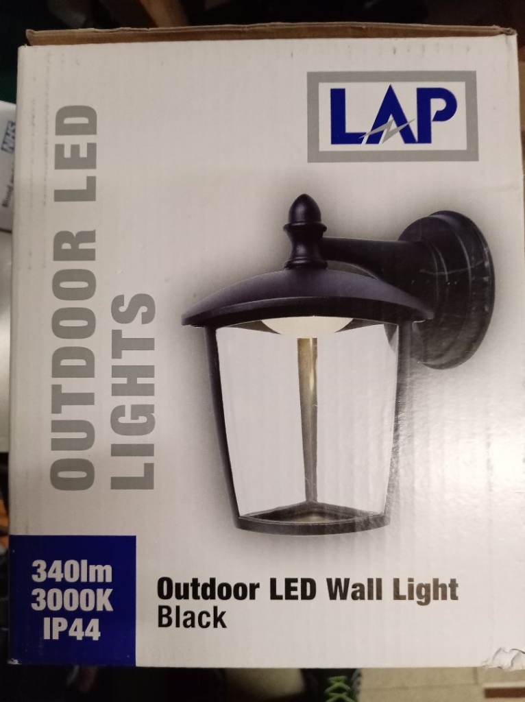 Outdoor LED wall lamp light. 