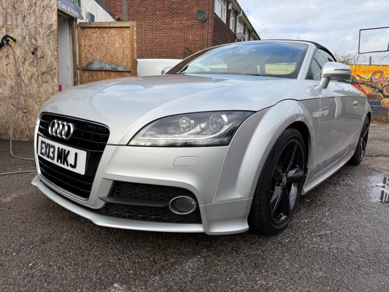 2013 AUDI TT 1.8 TFSI S LINE LOW 46K 2 KEYS LEATHER AC FULL HISTORY PX SWAPS