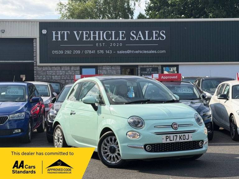 2017 Fiat 500 1.2 Lounge Hatchback 3dr Petrol Manual Euro 6 (s/s) (69 bhp) Hatchback Petrol Manual