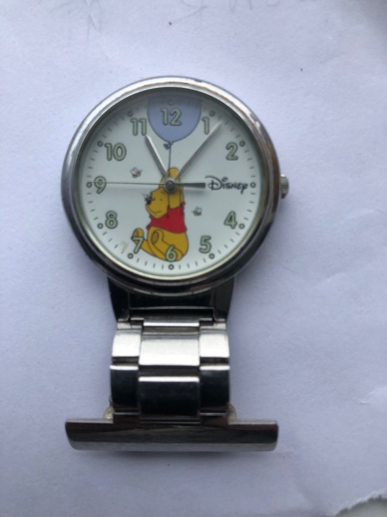 Nurses clip on watch