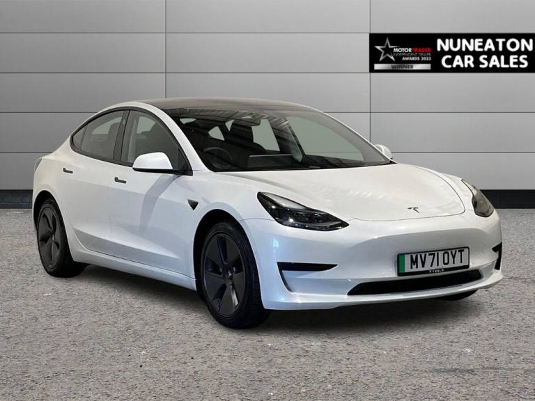 2021 Tesla Model 3 Standard Range Plus Saloon 4dr Electric Auto RWD (241 bhp) Saloon ELECTRIC Aut...