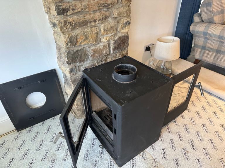 Mendip Churchill wood burning stove 