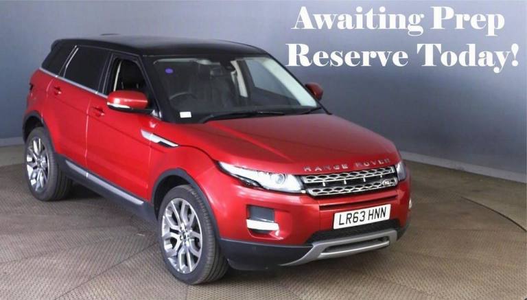 2013 63 LAND ROVER RANGE ROVER EVOQUE 2.2 SD4 PRESTIGE SUV 5DR DIESEL AUTO 4WD E