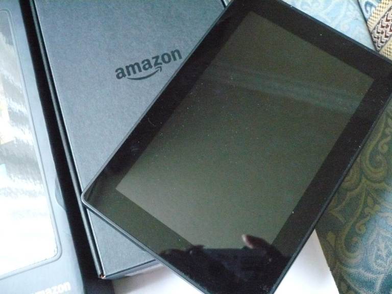 Amazon Fire Tablet with Original Box – Good Condition