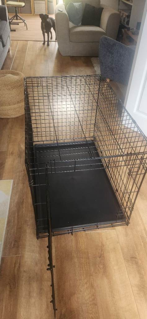Collapsible medium dog crate