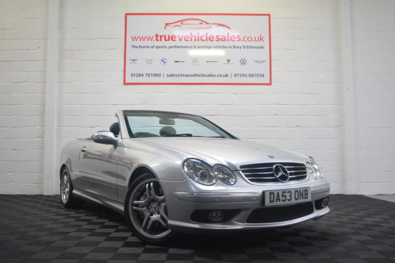 2003 Mercedes-Benz CLK CLK55 2dr Tip Auto CONVERTIBLE Petrol Automatic