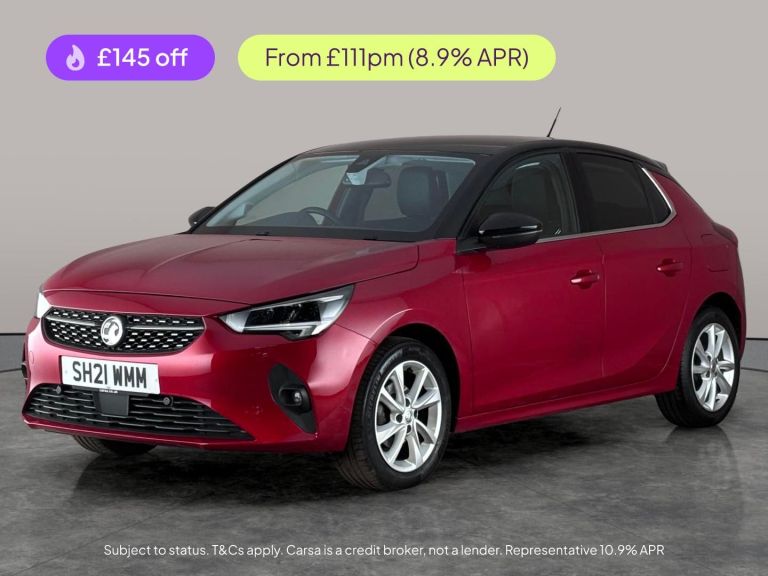 2021 Vauxhall Corsa 1.2 Elite 5dr HATCHBACK PETROL Manual