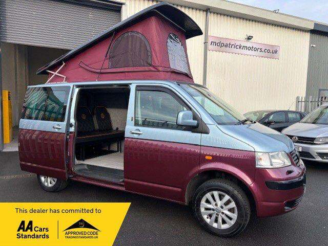  Volkswagen T5 Campervan 2.5 TDI 130 AUTO T30 - POP TOP - ROCK N ROLL BED Diesel Automatic