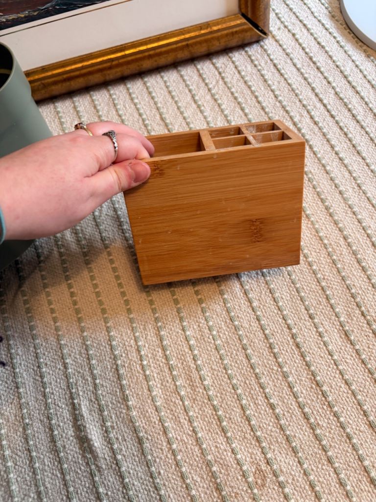 RESERVED - toothbrush holder