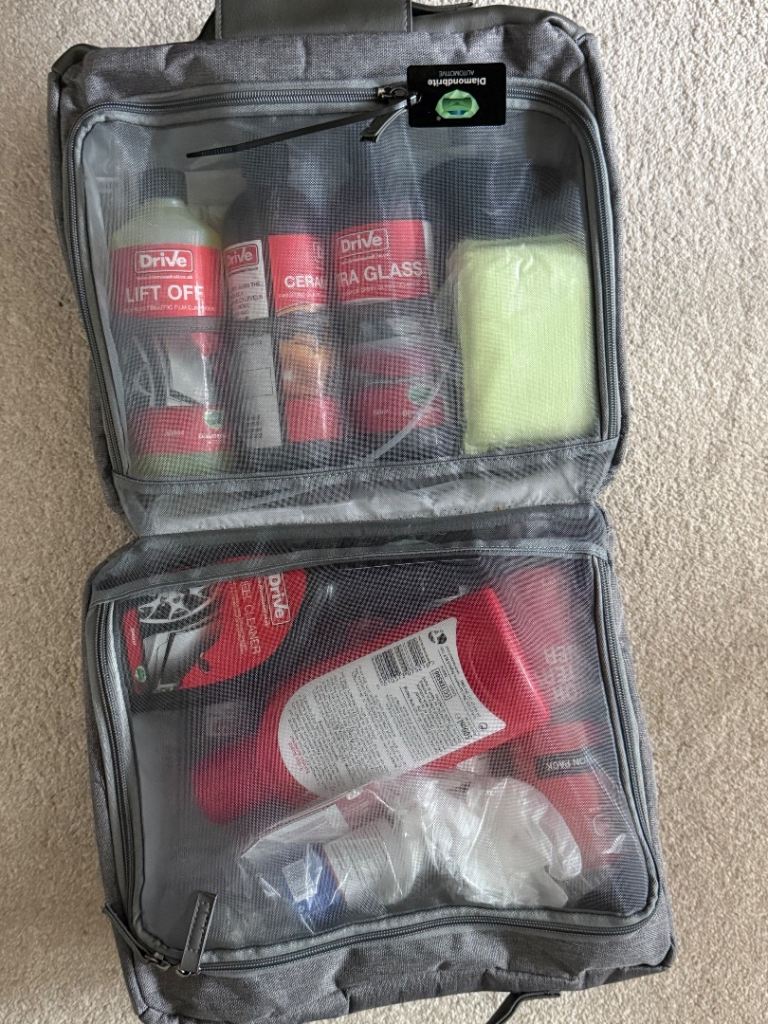 Car detailing kit seal packed!