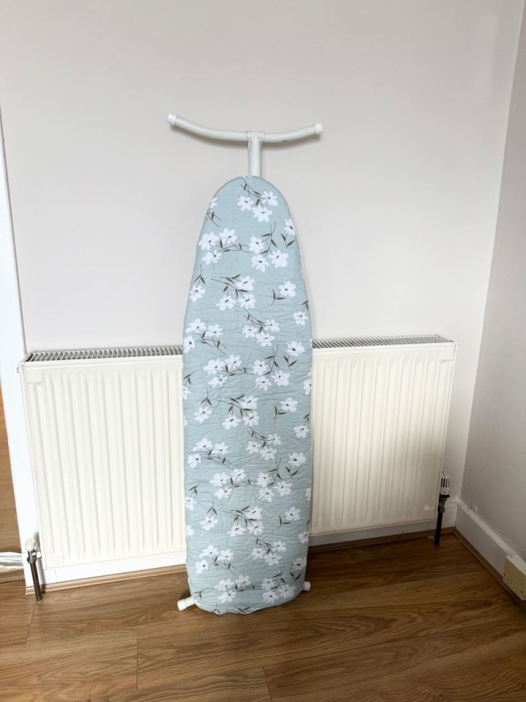 Argos LARGE METAL ADJUSTABLE IRONING BOARD WITH FABRIC COVER 