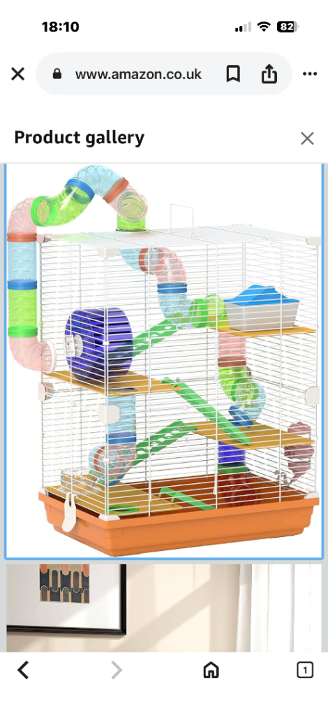 Hamster cage