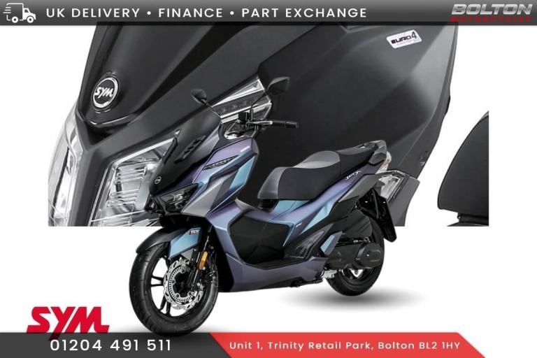 SYM JET 14 50cc NEW Automatic Moped Scooter Learner Legal CBT Friendly Commut...