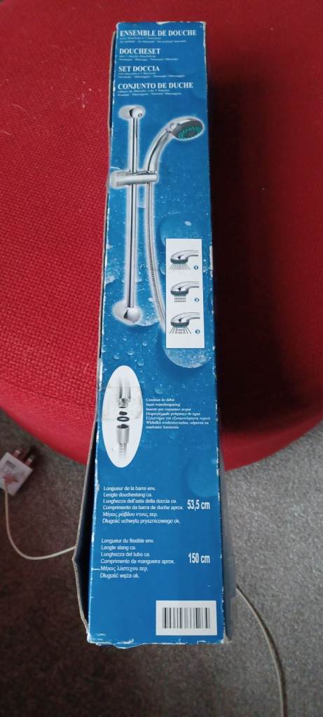 Shower set new still on box 