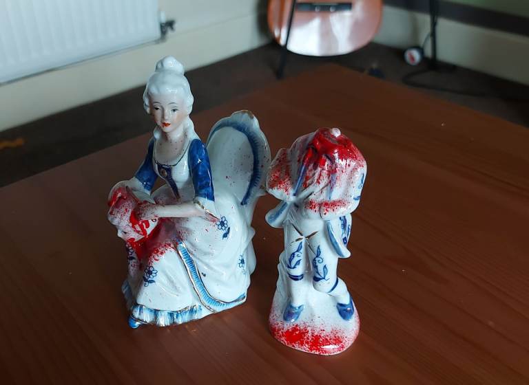 Rare Gore Vintage Porcelain figurines