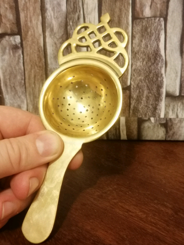 Vintage Over-Cup Tea Strainer 1960s | Made in England Kent