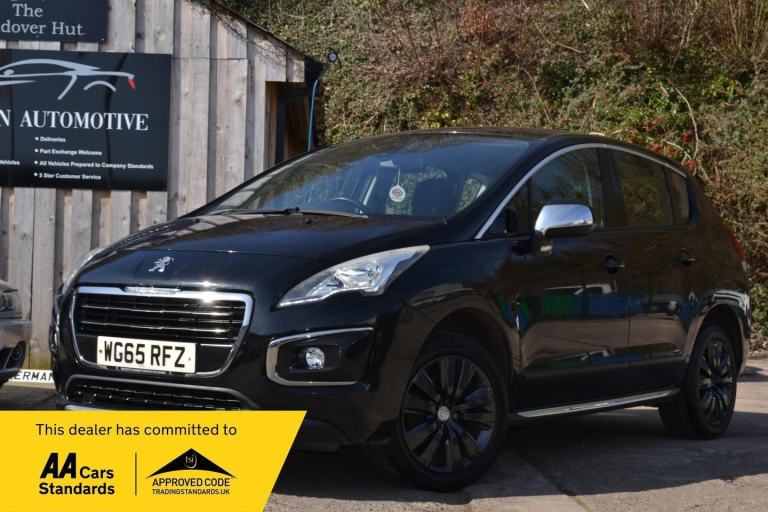 Peugeot 3008, Black, Manual, Diesel