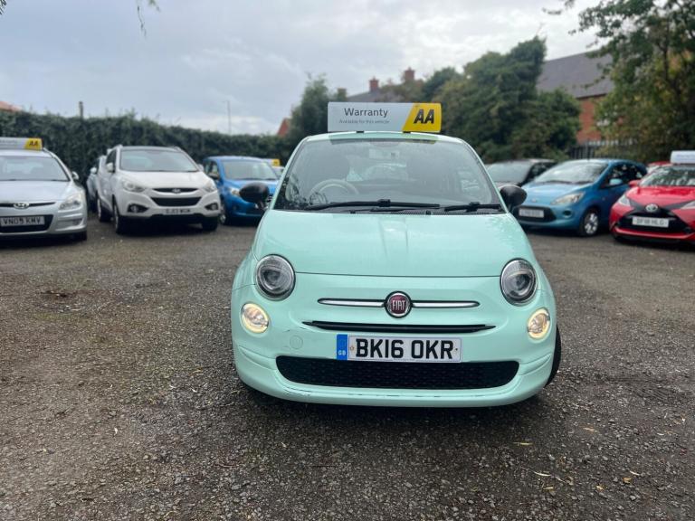 2016 Fiat 500 1.2 Pop Euro 6 (s/s) 3dr HATCHBACK Petrol Manual