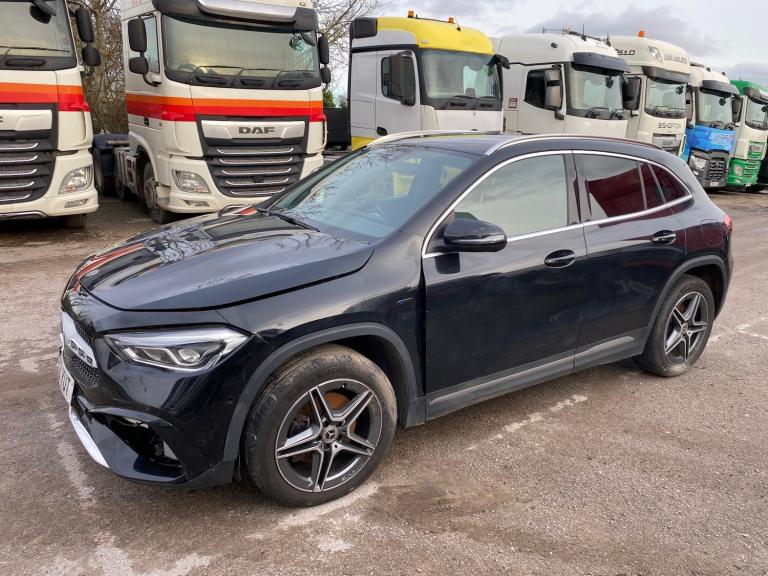 2021 MERCEDES GLA 250E AMG 1.4 TURBO HYBRID SEMI AUTO SUV CAT N DAMAGED SALVAGE