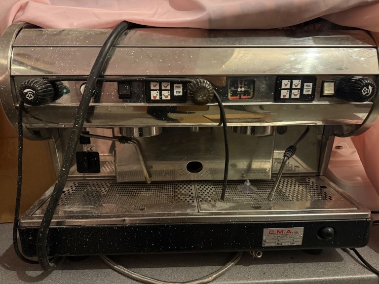 C.M.A. SME-2 Commercial 2-Group Espresso Machine – Spares or Repairs