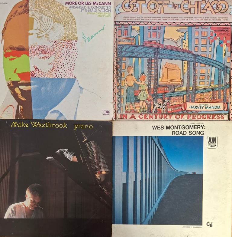 Jazz funk fusion breaks record collection x 176 vinyl lps