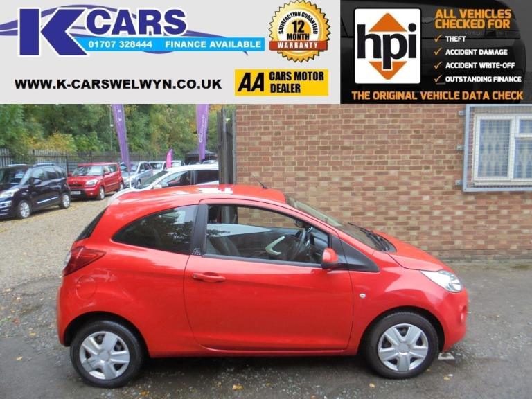 2013 Ford Ka 1.2 Edge Euro 5 (s/s) 3dr HATCHBACK Petrol Manual