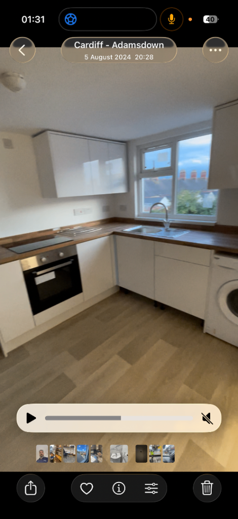 One bedroom flat duplex,  Clifton street CF24