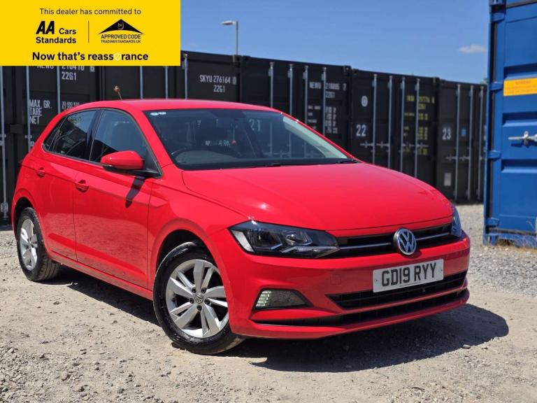 2019 Volkswagen Polo 1.0 TSI GPF SE Hatchback 5dr Petrol DSG Euro 6 (s/s) (95 ps) Hatchback Petro...