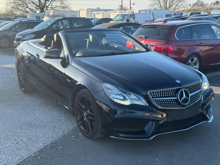 2013 Mercedes-Benz E Class E220 CDI AMG Sport 2dr 7G-Tronic CONVERTIBLE DIESEL Automatic