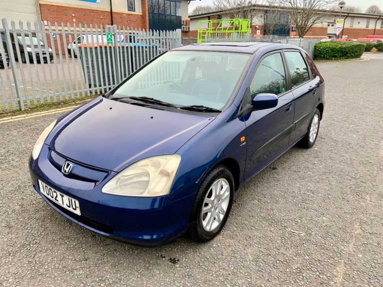 Honda civic 1.6 se exclusive petrol 81,000 miles  full leather heated seats 2 keys  1 owner