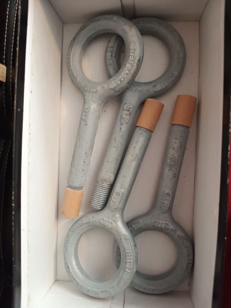 Scaffolding rings x4 M16