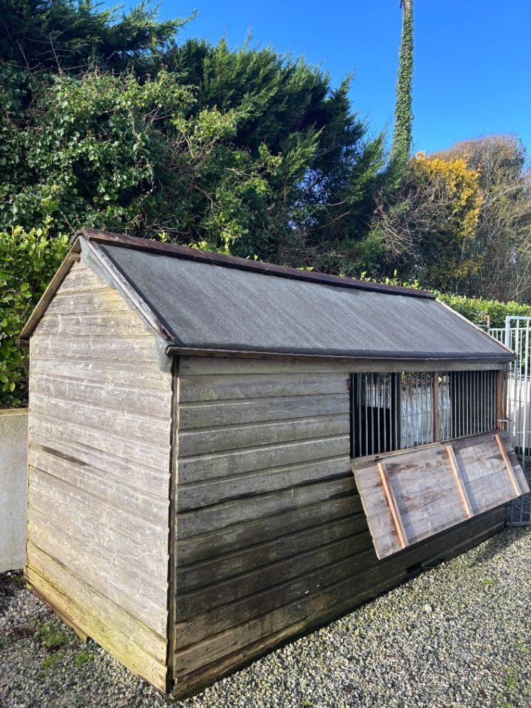 5ft x 11ft dog kennel
